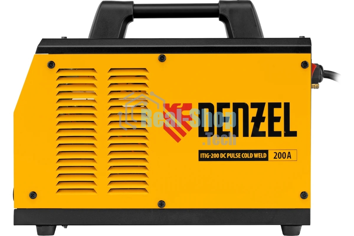 Аппарат инвертор. аргонодуговой сварки Denzel ITIG-200 DС Pulse Cold Weld, 200 А, ПВ 60%
