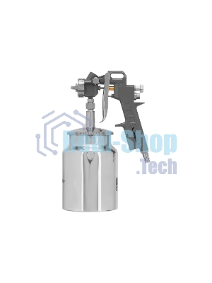 Краскопульт пневматический Matrix с нижним бачком v=10k + сопладиаметром 1.2 1.5 и 1.8мм