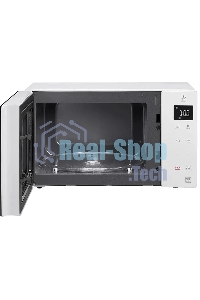 Микроволновая печь LG MW25R35GISW белый/черный, 25 л, 1000 Вт, переключатели - сенсор