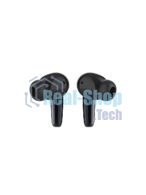 Наушники TWS Tecno Buds 4 черный, внутриканальные, Bluetooth, до 6 ч