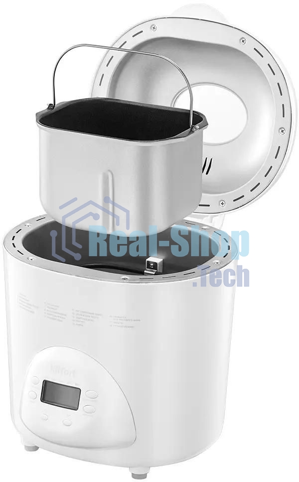 Хлебопечка Kitfort КТ-316 580Вт белый