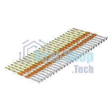 Гвозди Denzel для пнев. нейлера (оцинк.), длина - 75 мм, диам. - 3,05 мм, 2000 шт.