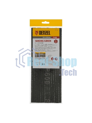 Сетка абразивная Denzel P 600, 115 х 280 мм, 5 шт.