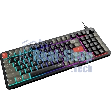 Клавиатура MSI Forge GK110 проводная, USB Type-A, чёрный