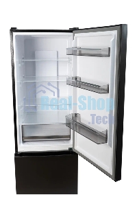 Холодильник Smile SRF378DI графит двухкамерный 240/95л морозилка снизу, No Frost