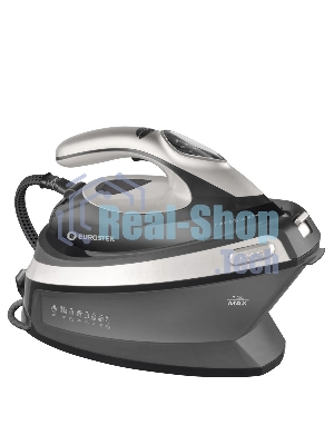 Утюг Eurostek EEI-3000 с паровой станцией, 2800 Вт, черный