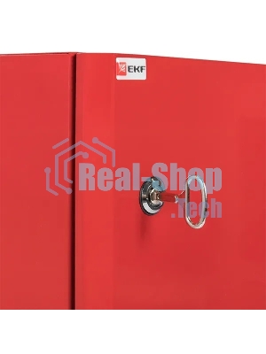 Щит с монтажной панелью EKF PROxima ЩМПг- 80.60.25 (ЩРНМ-4) RAL 3001 IP54