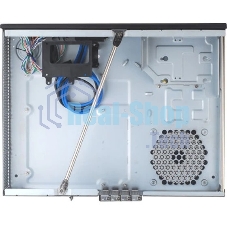 Компьютерный корпус Slim HTPC Silverstone Milo ML03B Black, mATX, USB 3.0, Audio, без БП