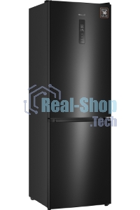 Холодильник Weissgauff WRK 185 Total NoFrost Inverter черный двухкамерный 205/86л морозилка снизу