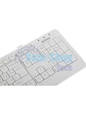 Комплект клавиатура+мышь A4Tech FStyler FG1012 беспроводной, USB, 1200 DPI, белый