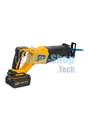 Пила сабельная аккумуляторная бесщет Denzel BRC-120, 18В Li-Ion