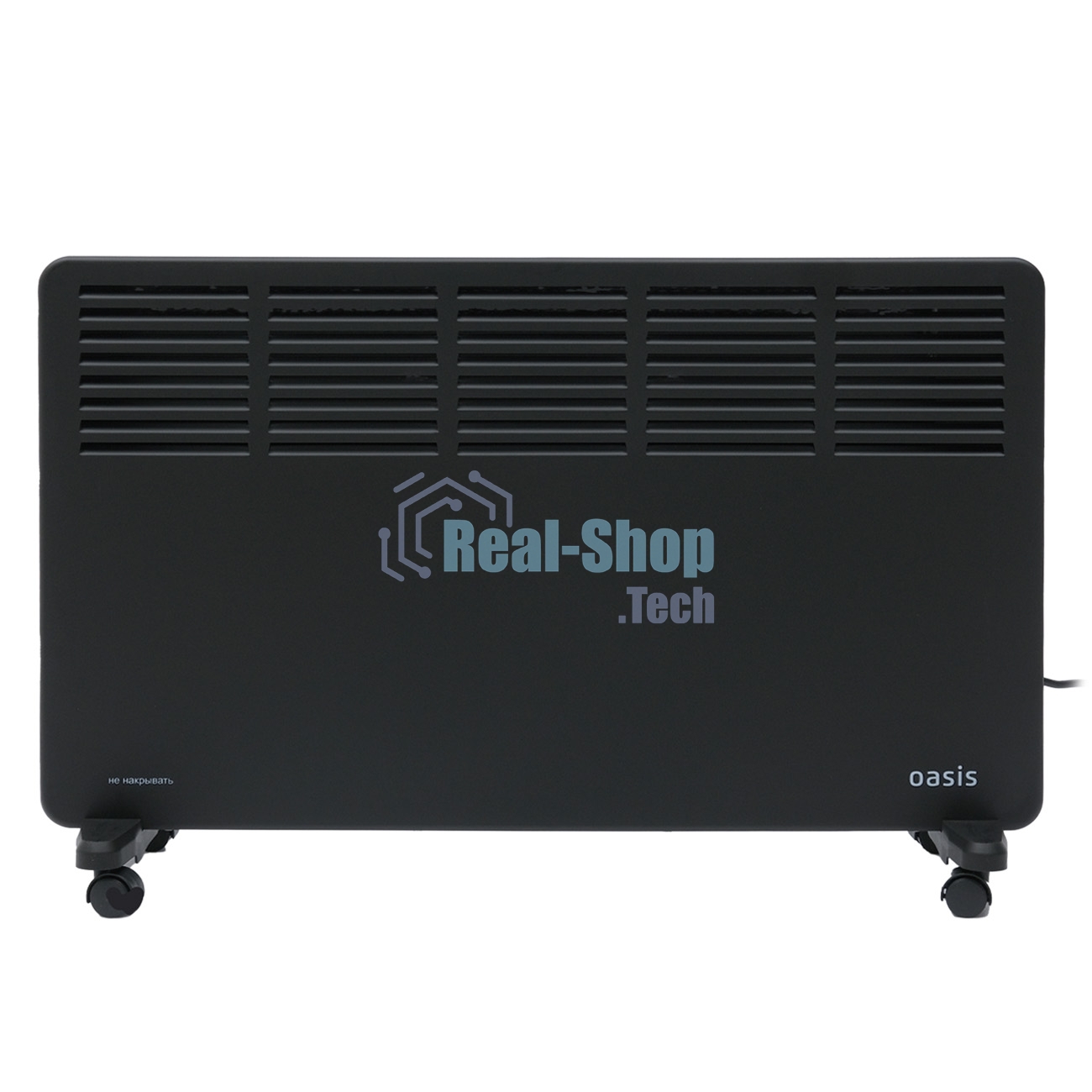 Конвектор Oasis KM-20B черный, 2000 Вт, 25 м2, термостат