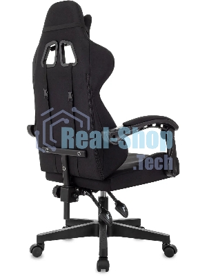 Кресло Zombie Void черный, экокожа, 120 кг, механизм качания