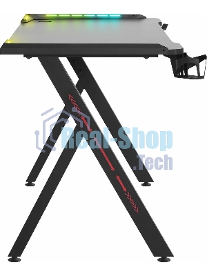 Стол игровой Defender EXTREME RGb черный