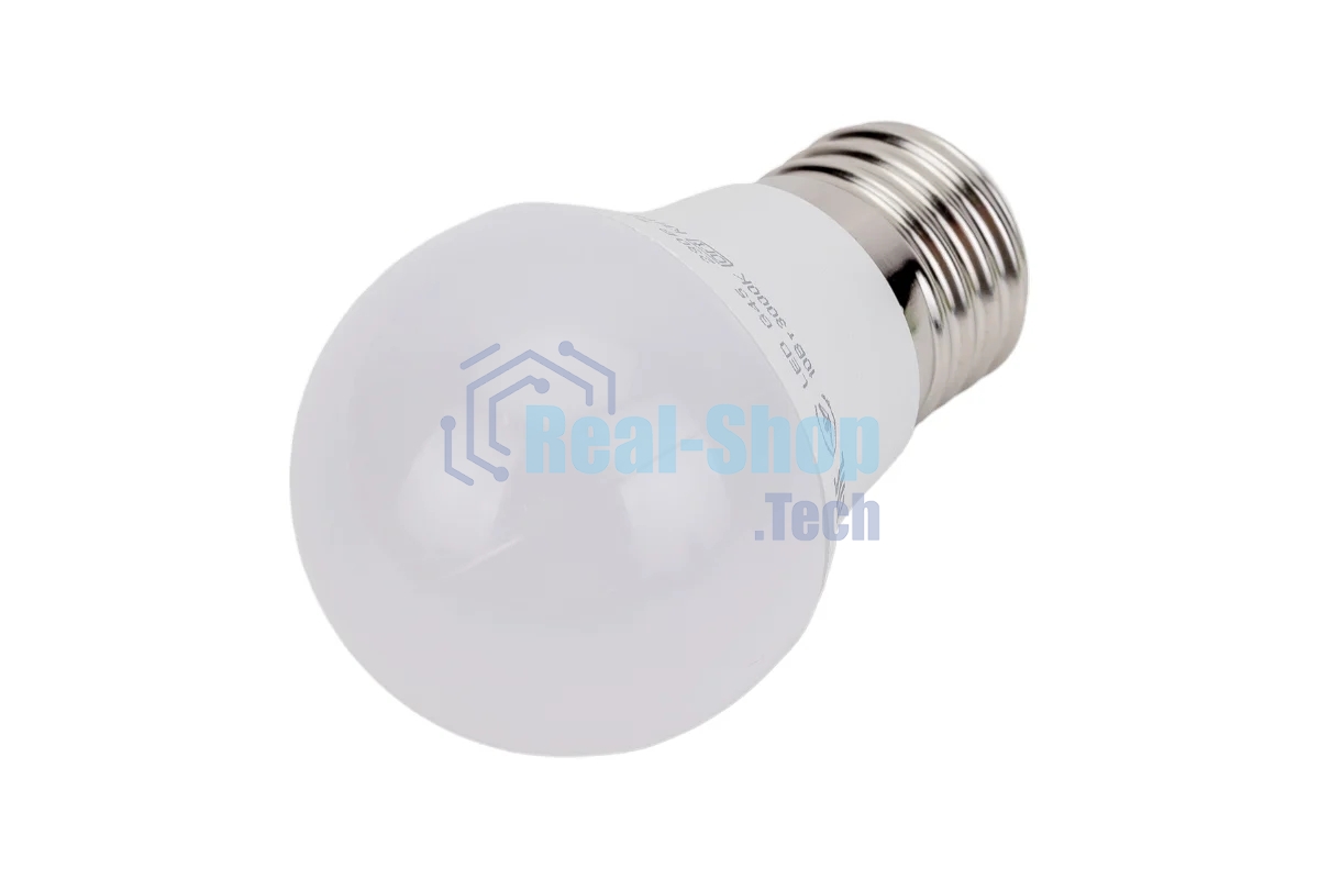 Лампа светодиодная GENERICA LL-G45-10-230-30-E27-G G45 10 Вт шар 3000К E27 230В