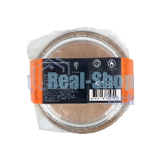 Контейнер LEONORD BAMBU, объем: 400 мл, из жаропрочного стекла с крышкой из бамбука, круглый (106023)