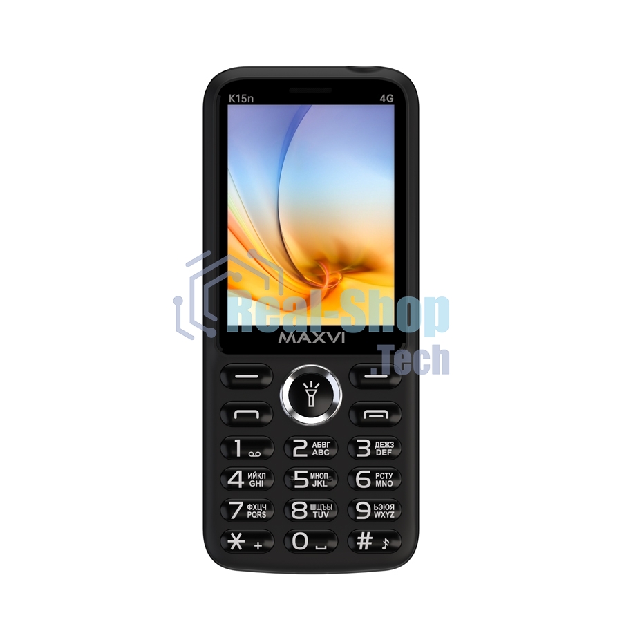 Мобильный телефон MAXVI K15n 4G черный