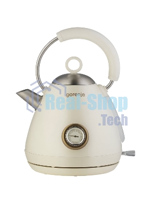 Чайник электрический Gorenje K17CD 1.7л. бежевый корпус: металл