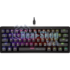 Клавиатура проводная Defender Deimos GK-303, USB, черный