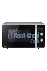 Микроволновая печь Panasonic NN-CD565BZPE металик/черный 27л 1000Вт поворотные тактовые