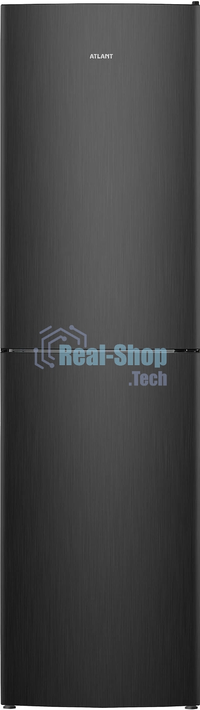 Холодильник Atlant ХМ-4625-151 черный металлик двухкамерный 205/159л морозилка снизу, капельная система
