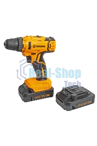 Дрель-шуруповерт аккумуляторная Вихрь ДА-К20/2Н с набором оснастки 65 предм.