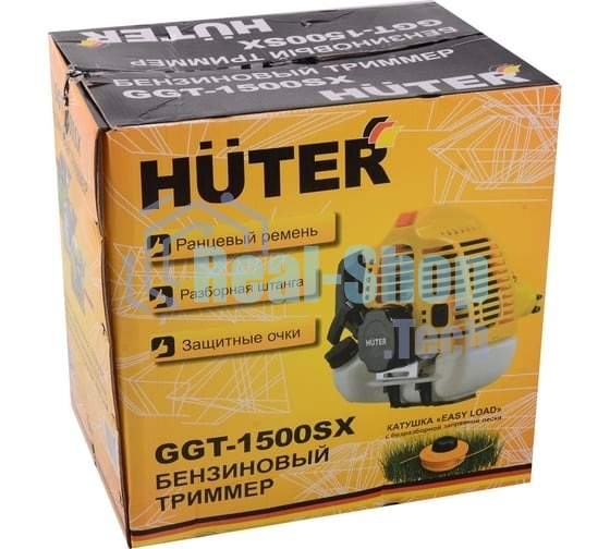 Триммер бензиновый Huter GGT-1500SX 1500Вт 2л.с. разбор.штан. реж.эл.:леска/нож
