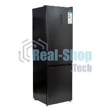 Холодильник Smile SRF378DI графит двухкамерный 240/95л морозилка снизу, No Frost