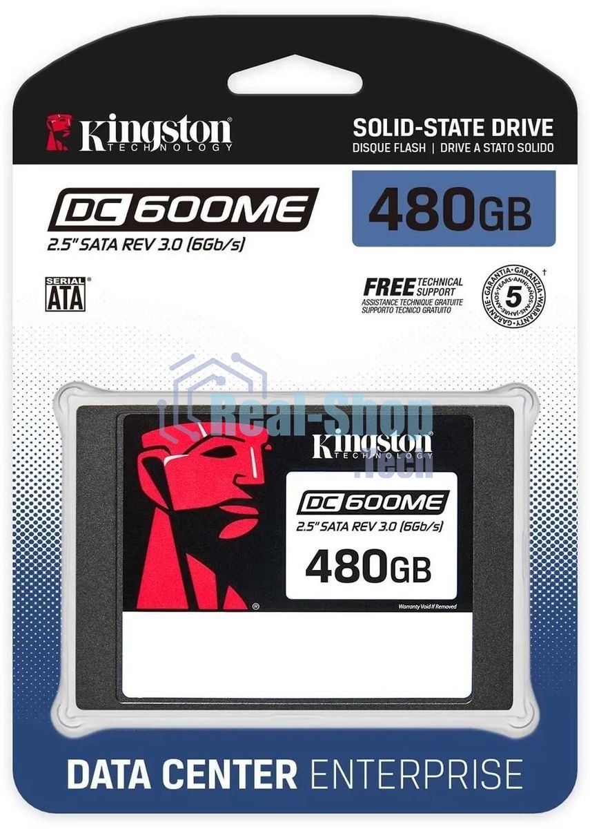 Накопитель SSD Kingston DC600M SATA-III 480Gb SEDC600ME/480G 2.5