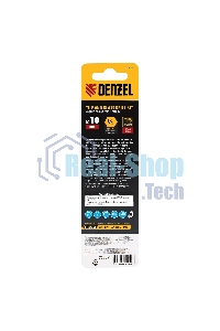 Сверло по керамической плитке Denzel 10 мм, крестовая пластина, 6-гр. хвостовик