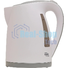 Чайник электрический OASIS K-3PWG белый+серый, 1,7л