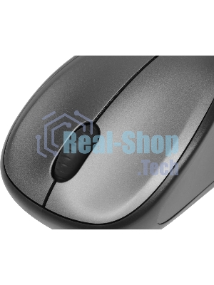 Мышь беспроводная Logitech M235 серый/черный, 1000 dpi, радиоканал, USB, кнопки - 3