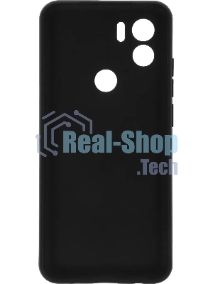 Чехол (клип-кейс) BoraSCO для Xiaomi Redmi A1+ Silicone Case черный (70938)