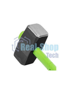 Кувалда Сибртех 9000 г, фибергласовая обрезиненная рукоятка