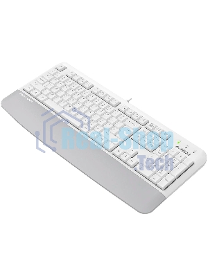 Клавиатура A4Tech Fstyler FK20 проводная, USB Type-A, белый