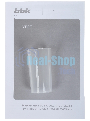 Утюг BBK ISE-2201 темно-синий, 2200 Вт, 30 г/мин, 100 г/мин, 270 мл