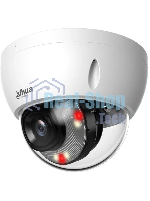 Камера видеонаблюдения Dahua DH-IPC-HDBW2449EP-S-IL-0280B, IP, 4 Мп, 2.8 мм, белая