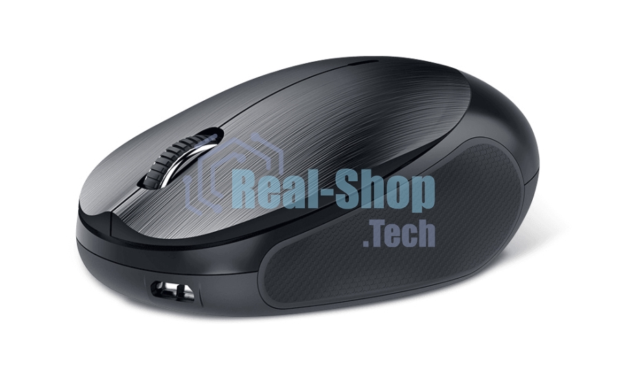 Мышь беспроводная NX-9000BT V2 стальной металлик (Iron Gray), Bluetooth 4.0, встроенная Li-polymer battery (320mAh)