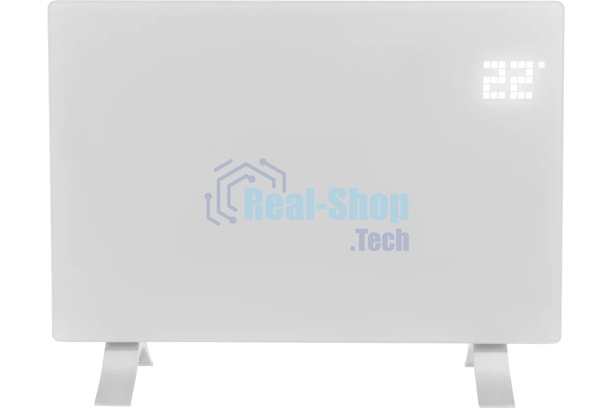 Конвектор Denzel OptiPrime-1500 белый, 1500 Вт, 20 м2, термостат, дисплей, WiFi