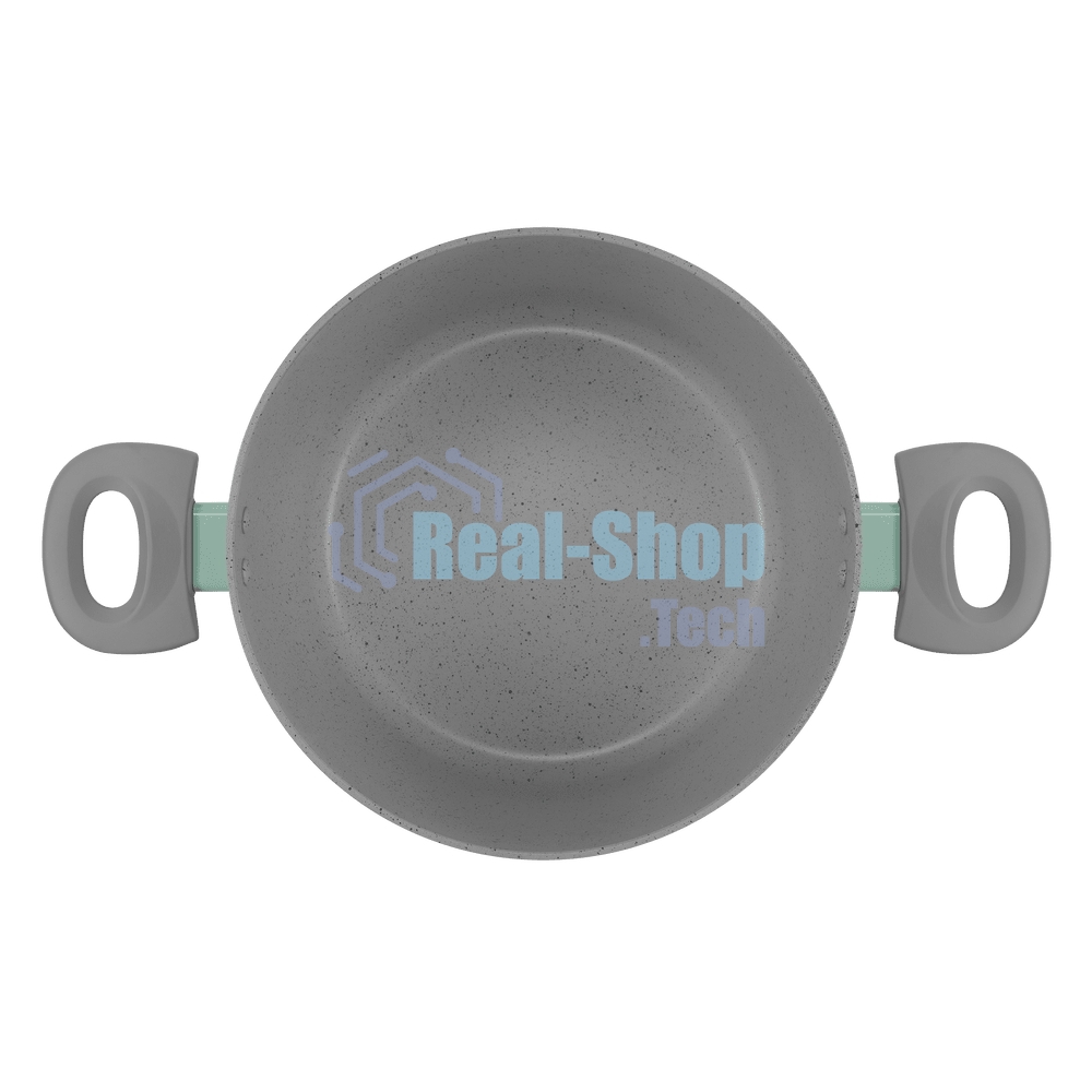 Кастрюля Maunfeld HELGA MCS57FA05FS из кованого алюминия со стеклянной крышкой, 24 см, 5,7 л.