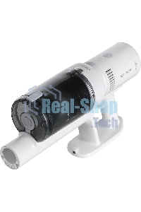 Пылесос вертикальный Nordfrost V 400 белый, питание от сети, 220 Вт, уборка сухая, пылесборник 0.5 л, работа от АКБ max 60 мин