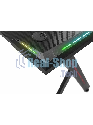 Стол игровой Defender EXTREME RGb черный
