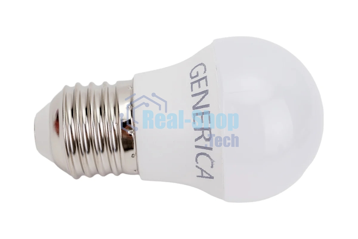 Лампа светодиодная GENERICA LL-G45-10-230-30-E27-G G45 10 Вт шар 3000К E27 230В