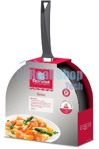 Сковорода ВОК Rondell Strike RDA-1398, 28 см, антипригарное покрытие, алюминиевая