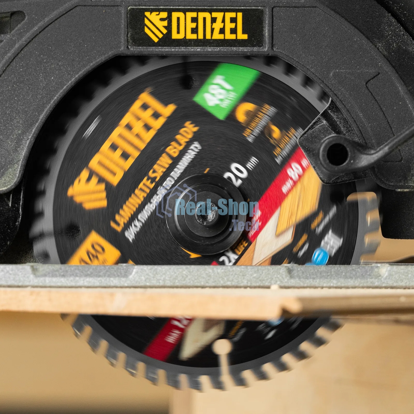 Пильный диск по ламинату Denzel ф140 х 20 мм, 48 зубьев 733817