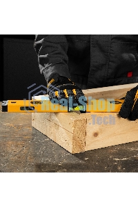 Уровень алюминиевый Denzel магнит., фрезерованный, 3 глазка (1 зеркал.), 0,5 мм/м, 400 мм