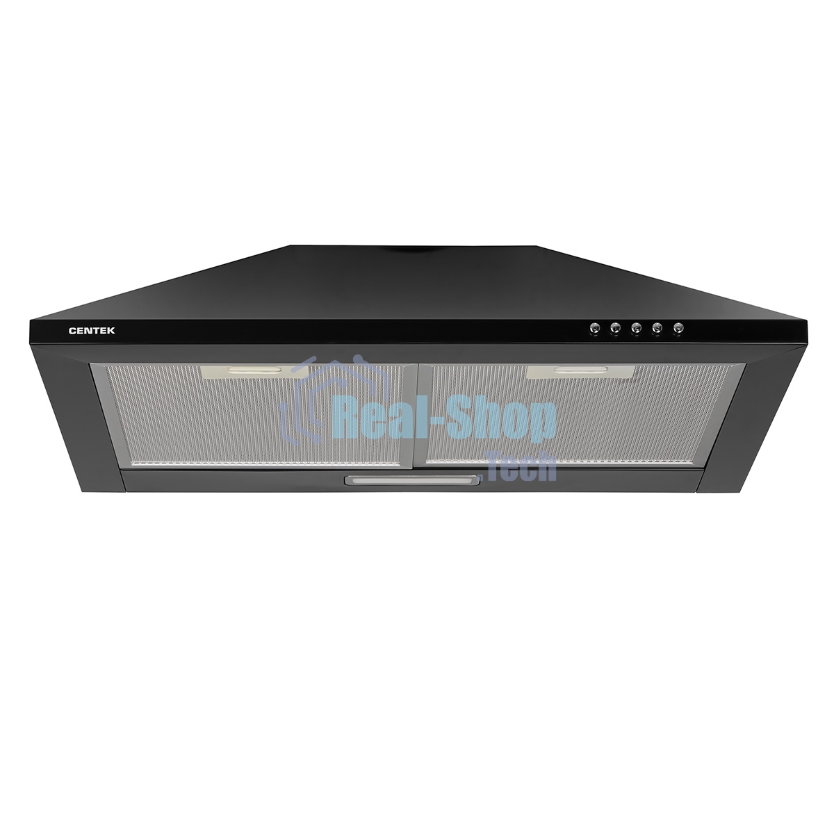Вытяжка каминная Centek СТ-1820-60 черный, 60 см, 800 куб. м/ч, 55 дБ