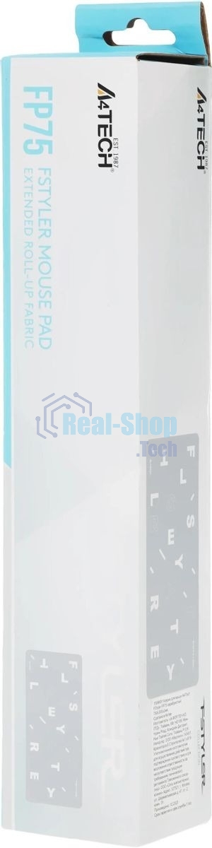 Коврик для мыши A4Tech FStyler FP75 серый/белый 750x300x2мм