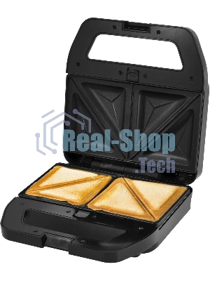 Вафельница Vitek VT-2626 850Вт черный/серебристый