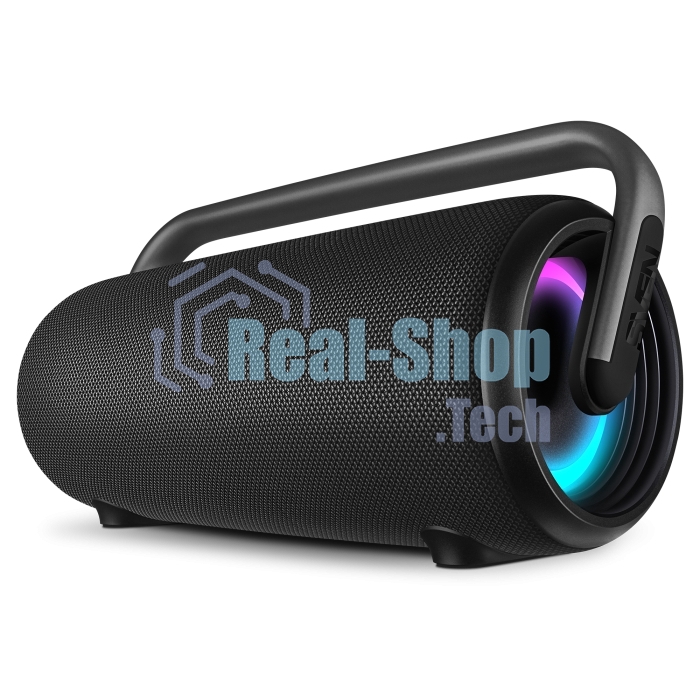 Колонка SVEN АС PS-395, черный (80 Вт, Waterproof (IPx5), TWS, Bluetooth, USB, 4800мА*ч)